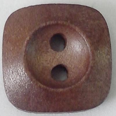  Botón de Madera Natural